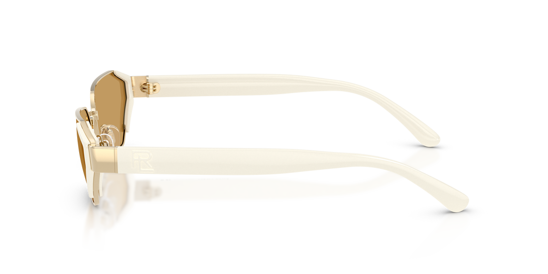 Gafas de sol ralph lauren rl7094 947673 dorado irregular femenino talla 56mm - Vista de detalle