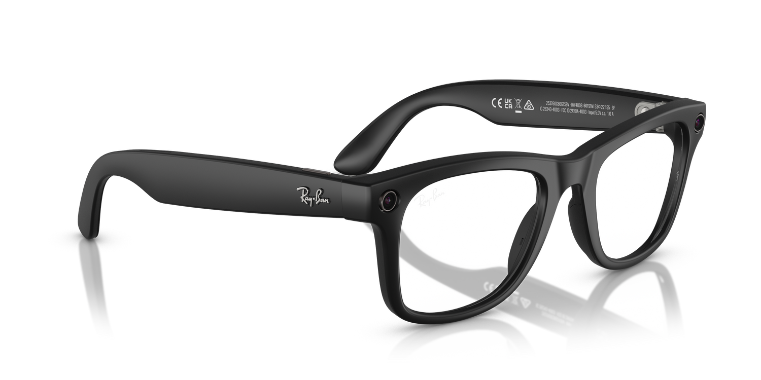 RAY-BAN META RW4008 WAYFARER 601S1M 53