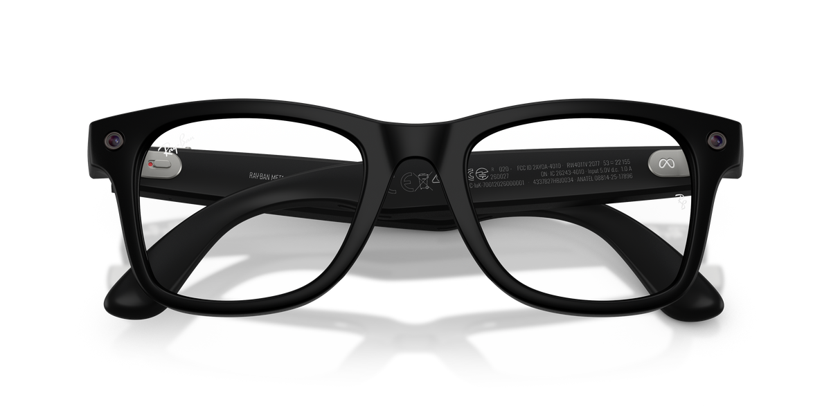 RAY-BAN META RW4011V WAYFARER OPTICS 2077 53