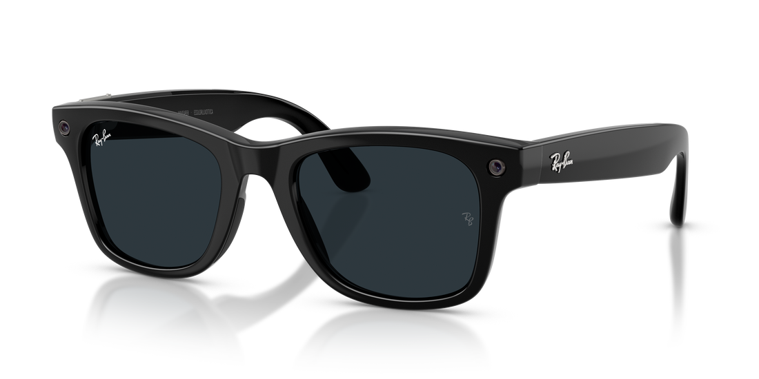 Solbriller ray-ban meta rw4011 wayfarer 601/1z negro square unisex størrelse 53mm - Detaljeret visning