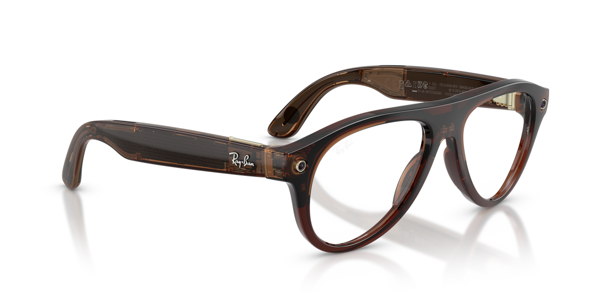RAY-BAN META RW4016V AVIATOR OPTICS 8532 54