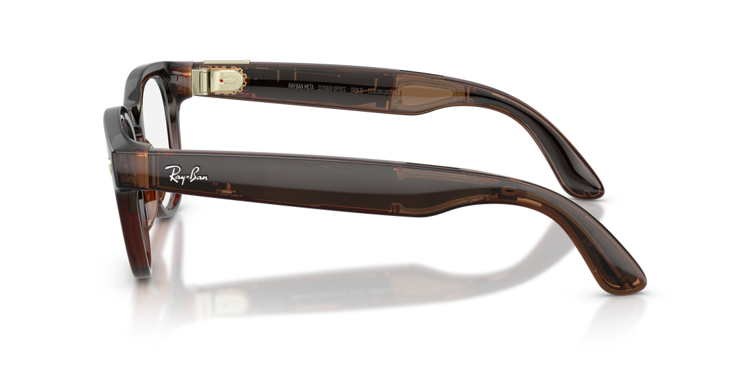 Sonnenbrillen ray-ban meta rw7002 scriber optics 8532 marrón pantos unisex größe 49mm - Detailansicht