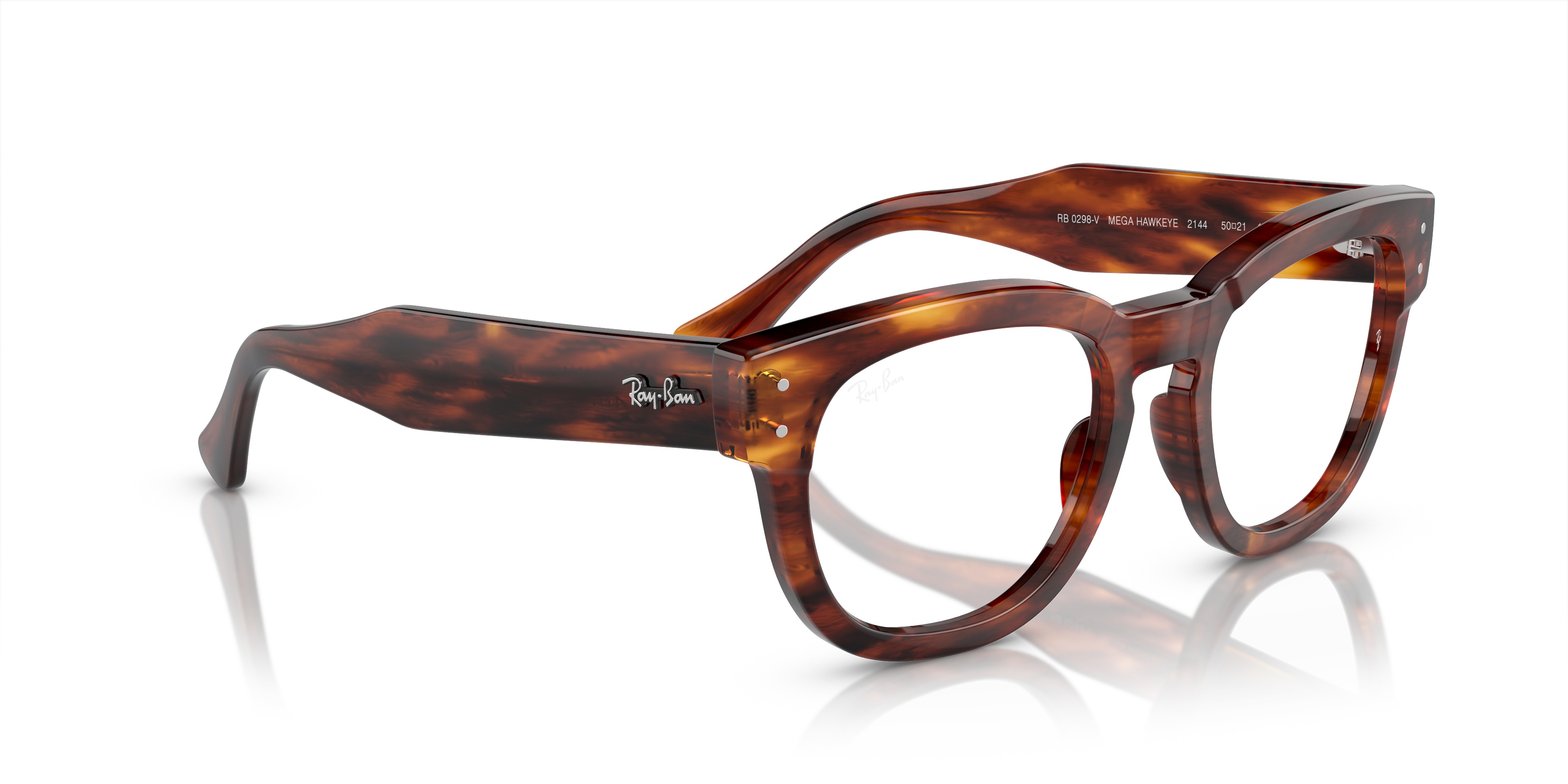 RAY-BAN RX0298V MEGA HAWKEYE 2144 50