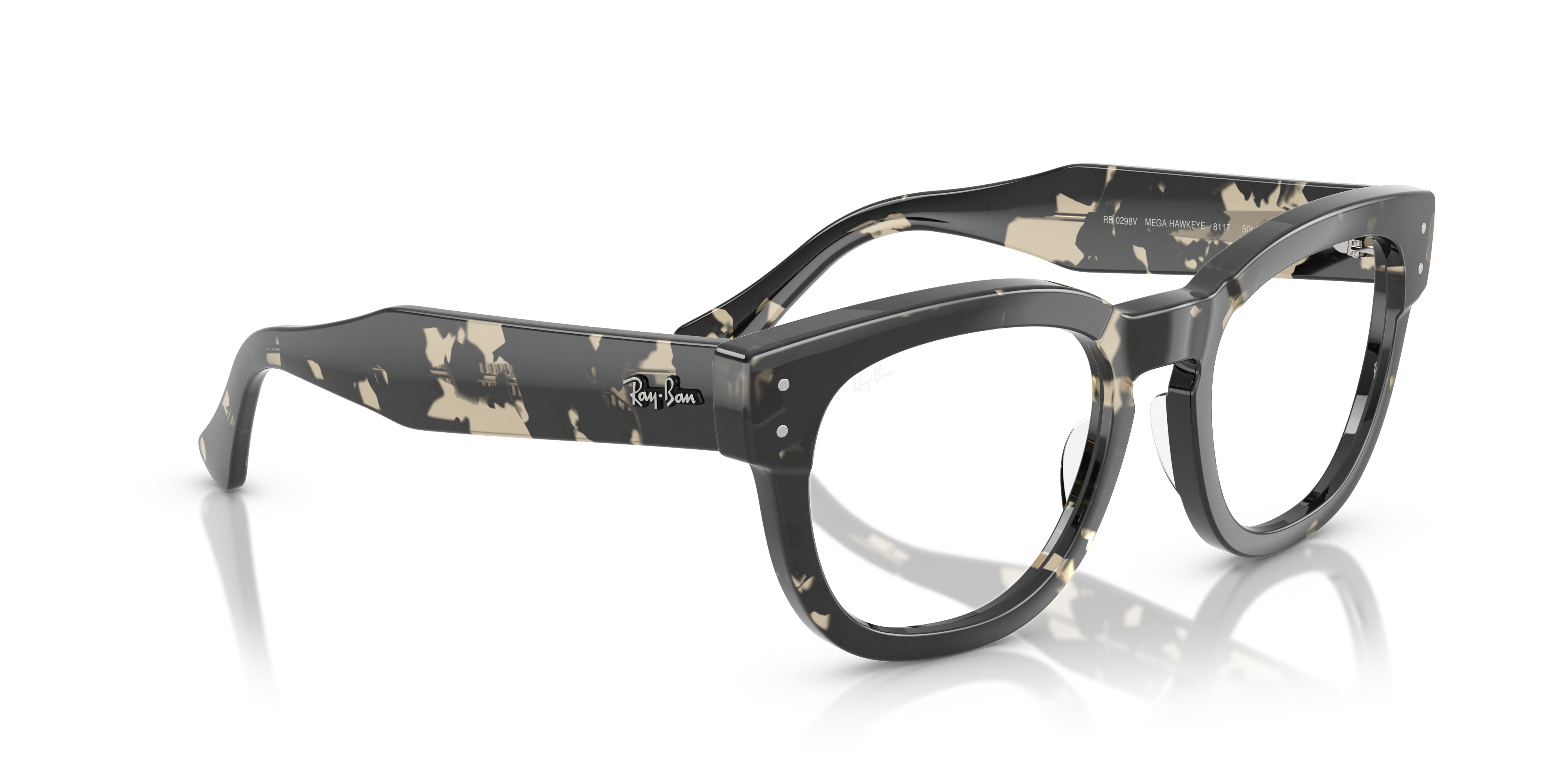 RAY-BAN RX0298V MEGA HAWKEYE 8117 50