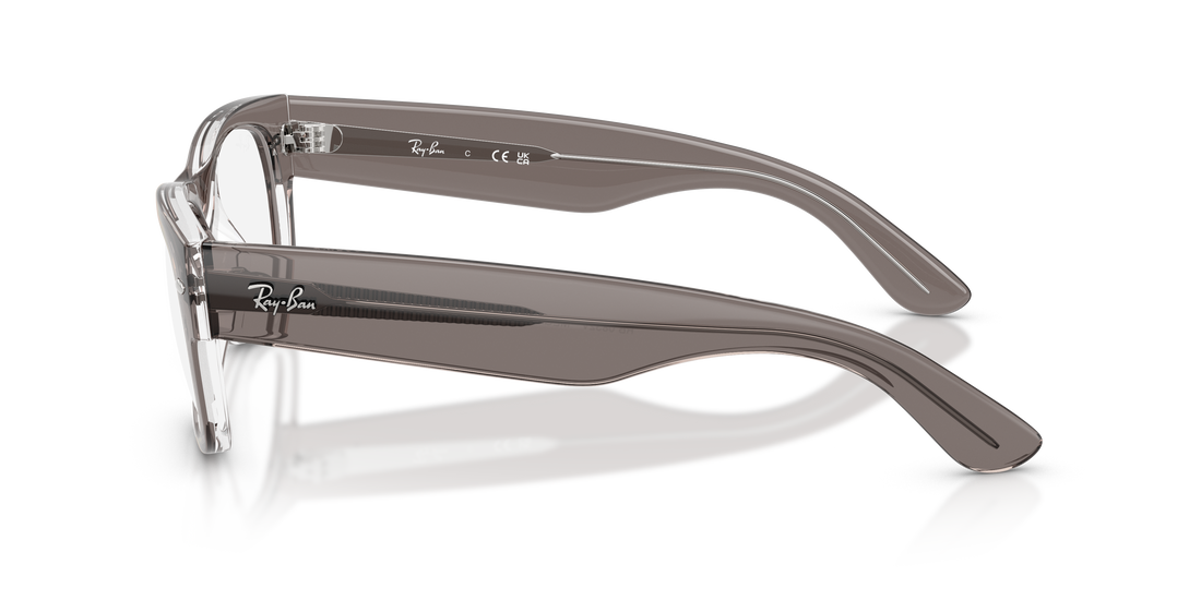 Brillen ray-ban rx0832v mega wayfarer ii 8111 gris square unisex größe 52mm - Detailansicht