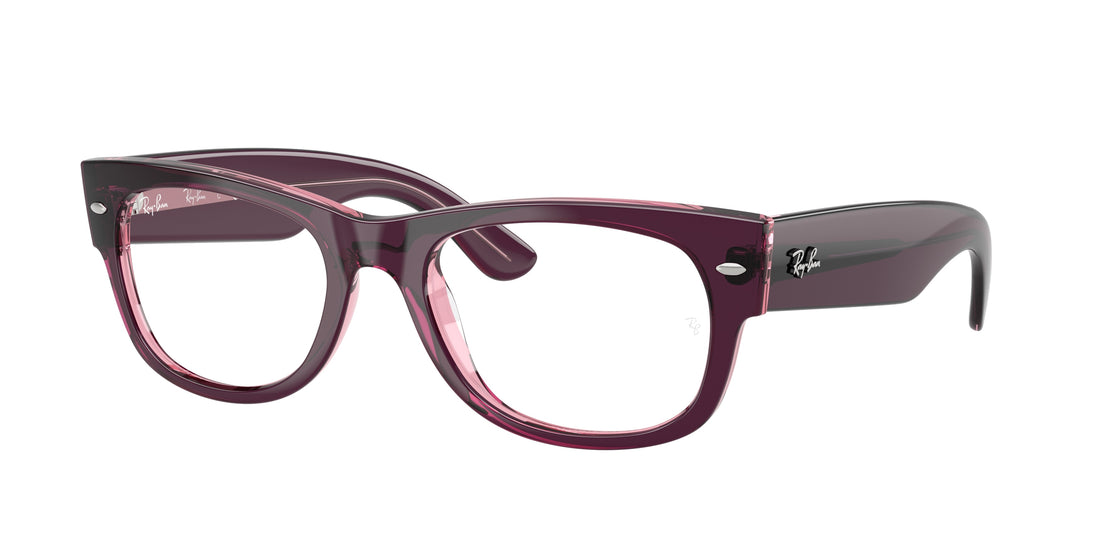 Brillen ray-ban rx0832v mega wayfarer ii 8364 rosa square unisex größe 52mm - Hauptansicht
