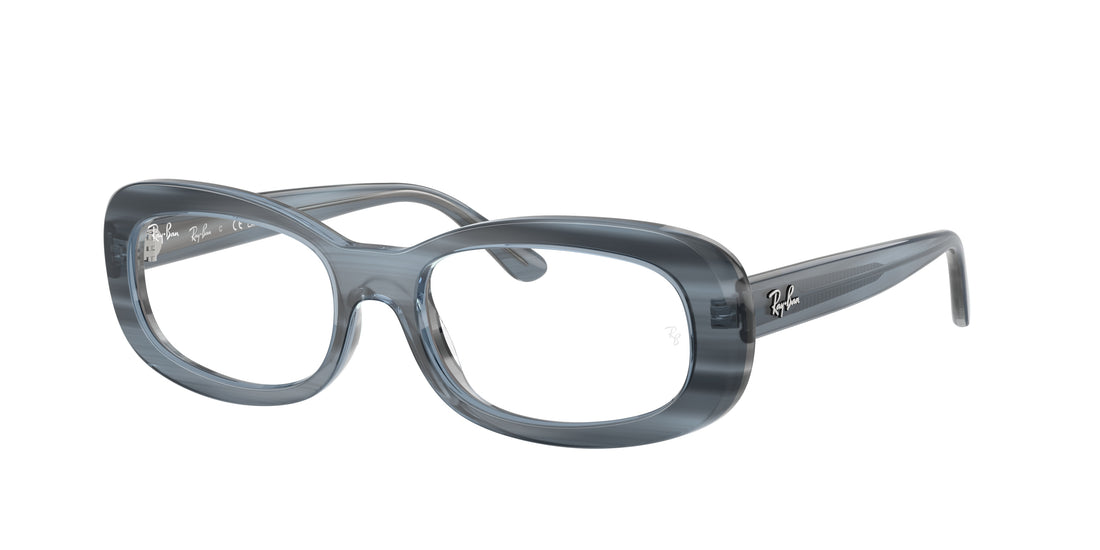 Brillen ray-ban rx2221v 8456 azul oval femenino größe 51mm - Hauptansicht