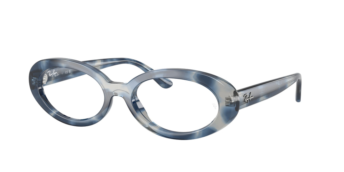Brillen ray-ban rx2223v 8482 havana oval femenino größe 54mm - Hauptansicht