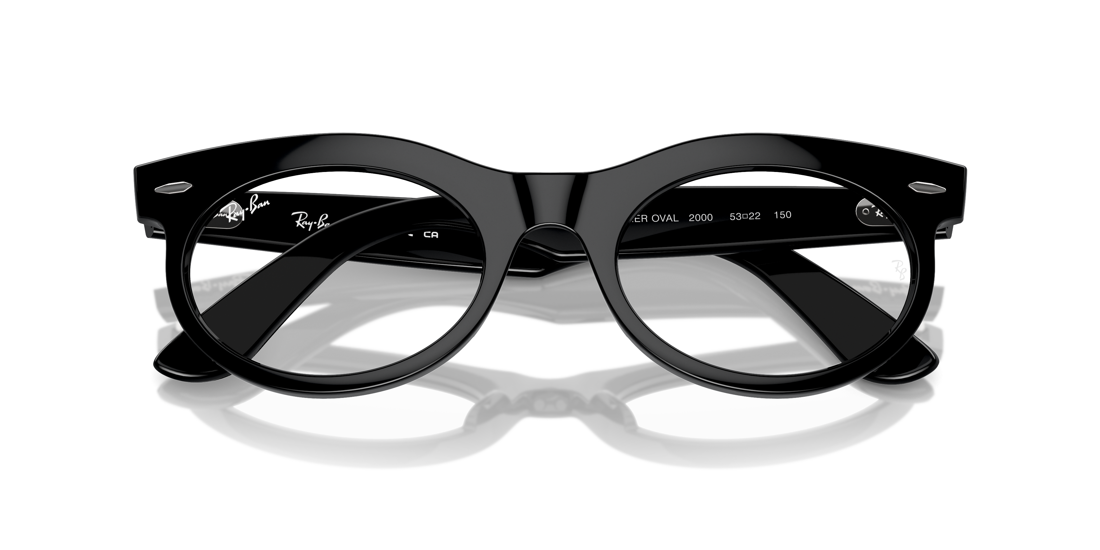 RAY-BAN RX2242V WAYFARER OVAL 2000 53