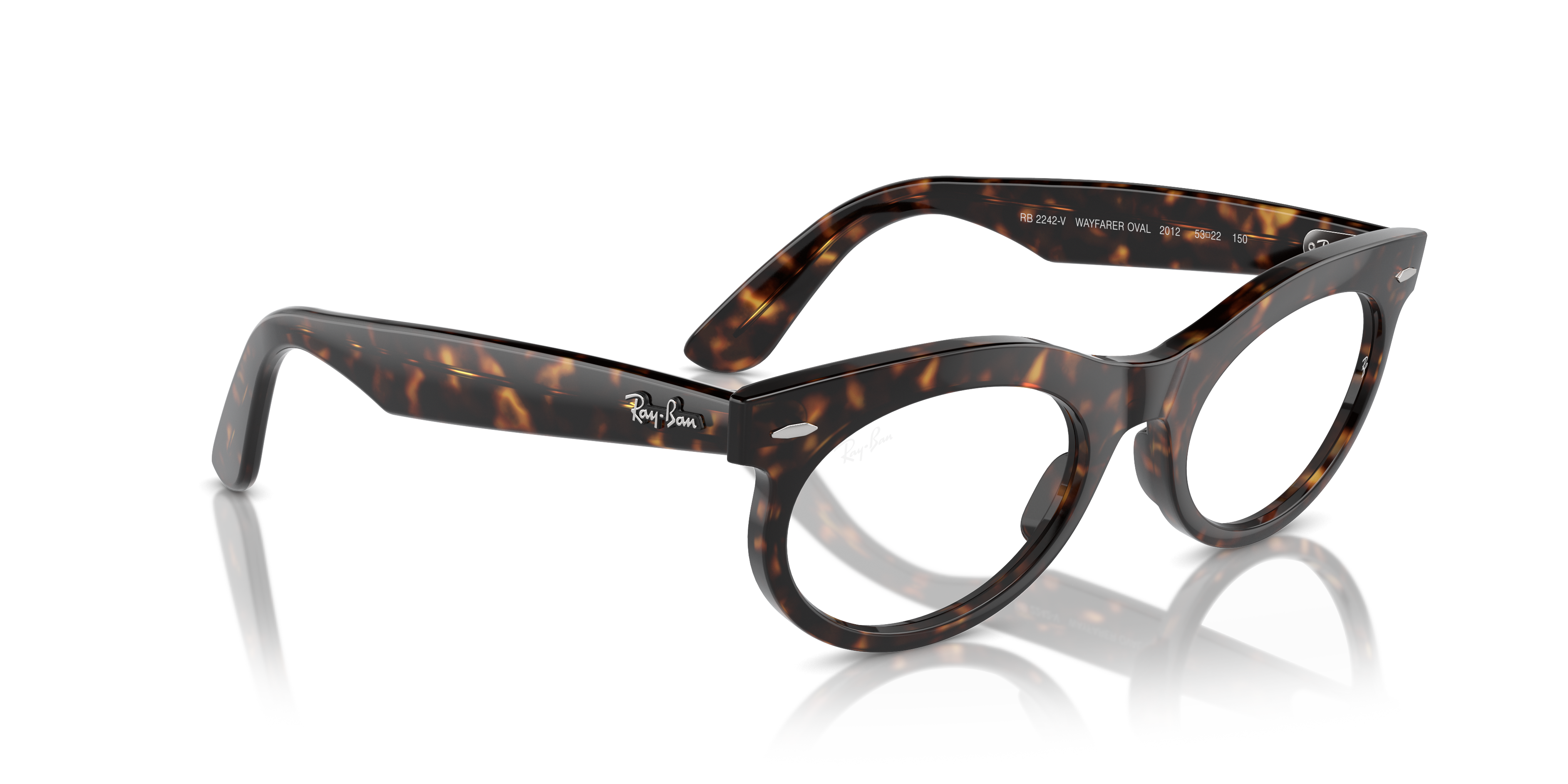 RAY-BAN RX2242V WAYFARER OVAL 2012 53