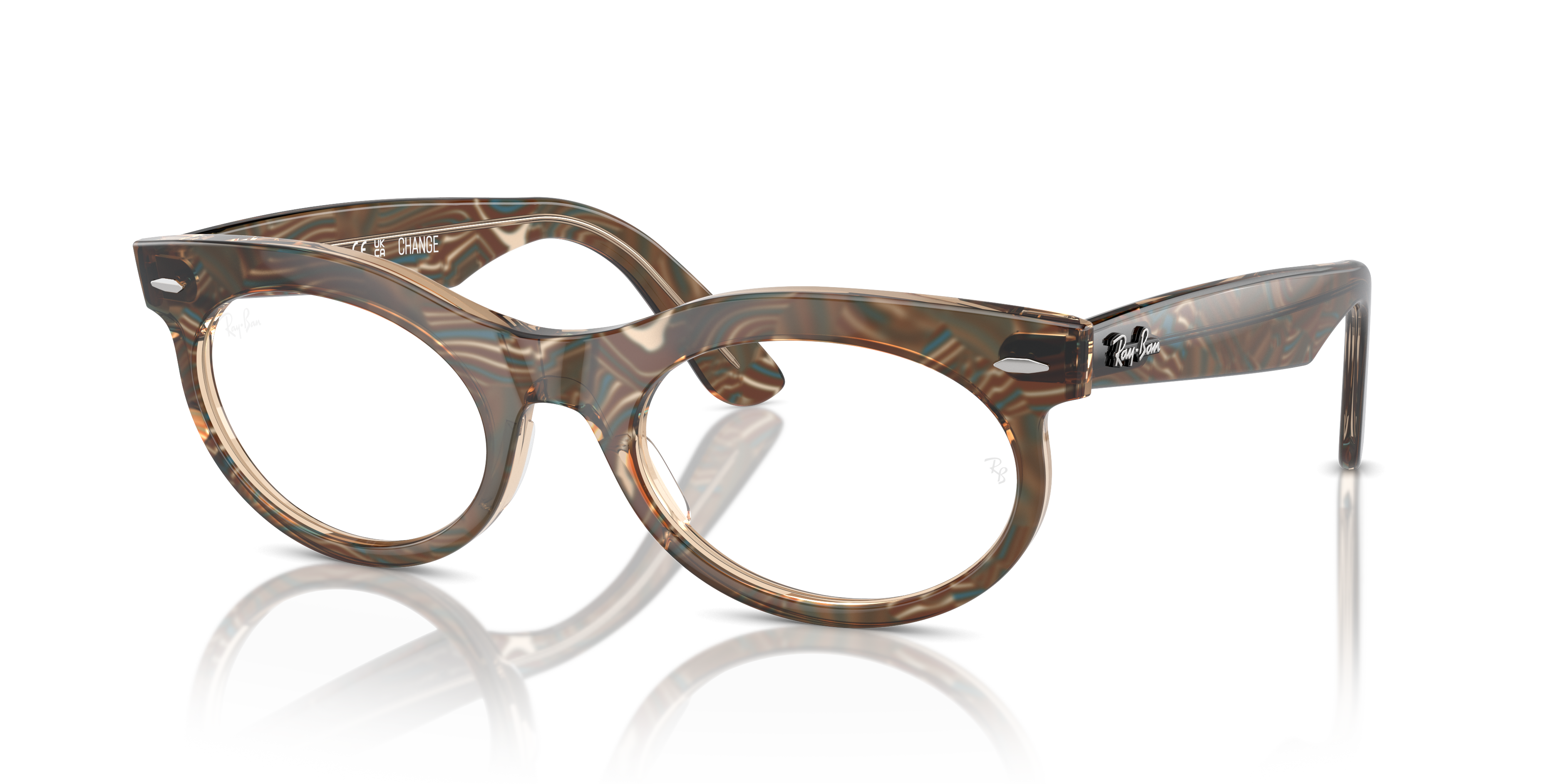 RAY-BAN RX2242V WAYFARER OVAL 8294 50