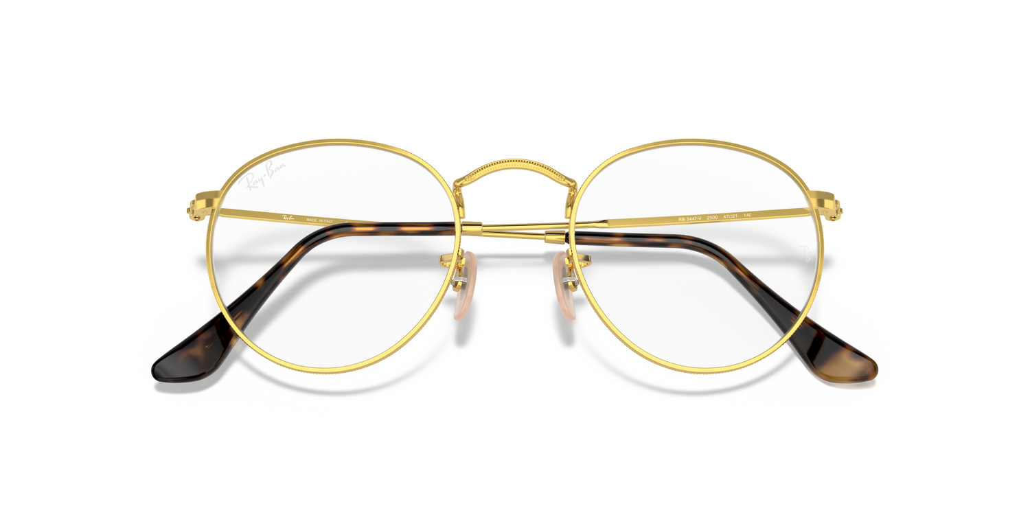 RAY-BAN RX3447V ROUND METAL 2500 53
