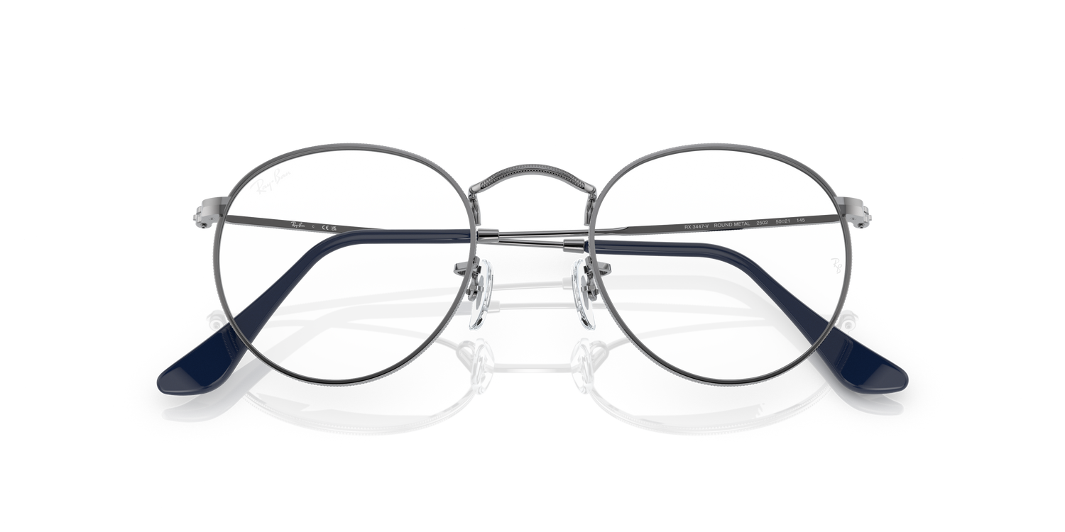 RAY-BAN RX3447V ROUND METAL 2502 47