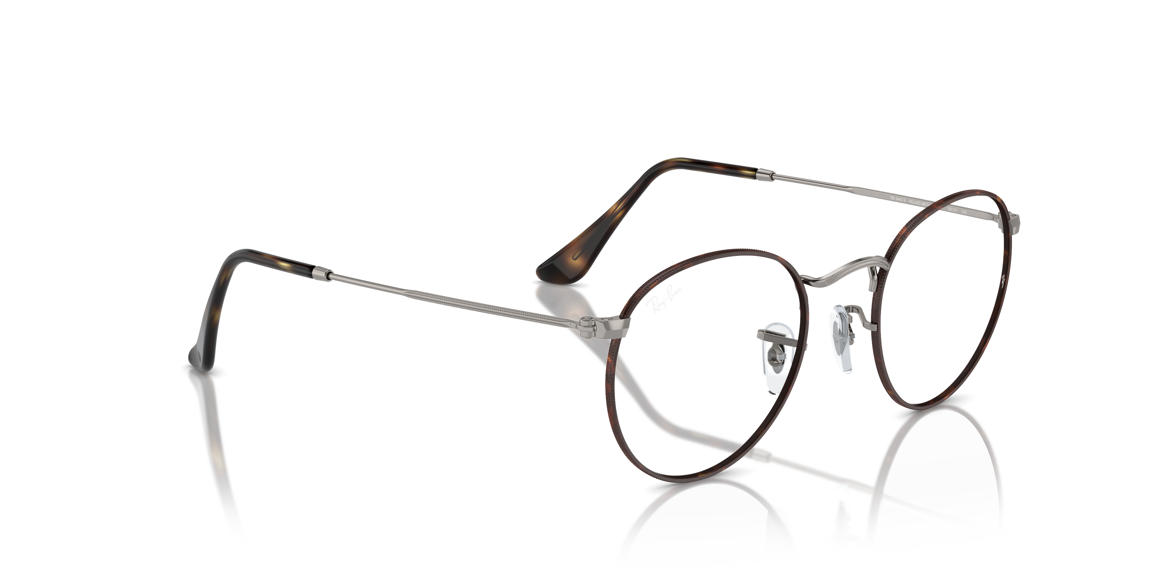 RAY-BAN RX3447V ROUND METAL 3174 50