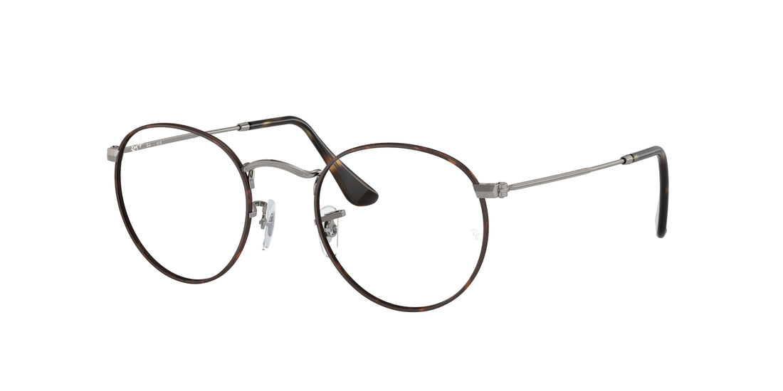 Occhiali da vista ray-ban rx3447v round metal 3174 carey . taglia 53mm - Vista principale