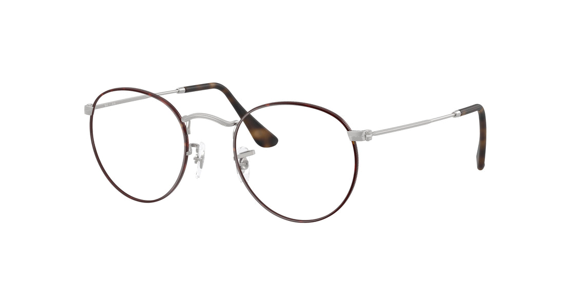 Gafas graduadas ray-ban rx3447v round metal 3194 havana round unisex talla 47mm - Vista principal