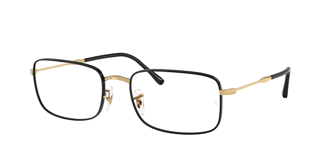 Brillen ray-ban rx3746v 3175 negro irregular unisex größe 54mm - Hauptansicht