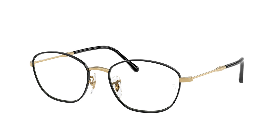 Brillen ray-ban rx3749v 3175 negro irregular femenino größe 55mm - Hauptansicht