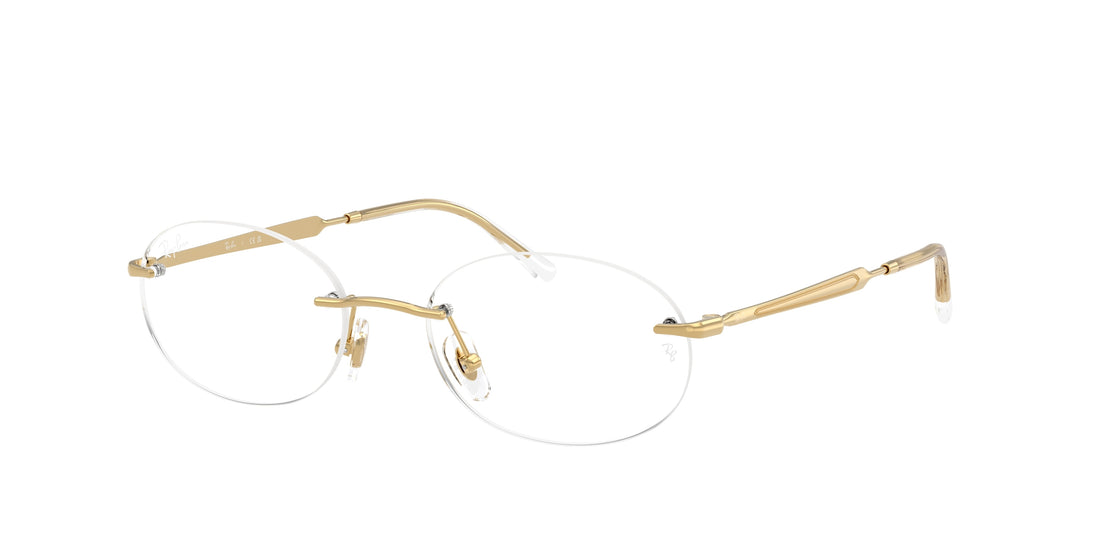 Brillen ray-ban rx3767v 2500 dorado oval unisex größe 52mm - Hauptansicht