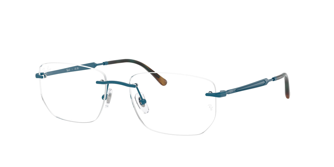 Brillen ray-ban rx3768v 3203 azul irregular unisex größe 56mm - Hauptansicht