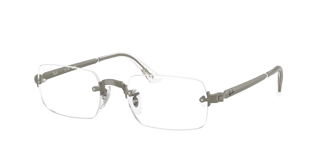 Brillen ray-ban rx3928v 3201 gris rectangular unisex größe 54mm - Hauptansicht