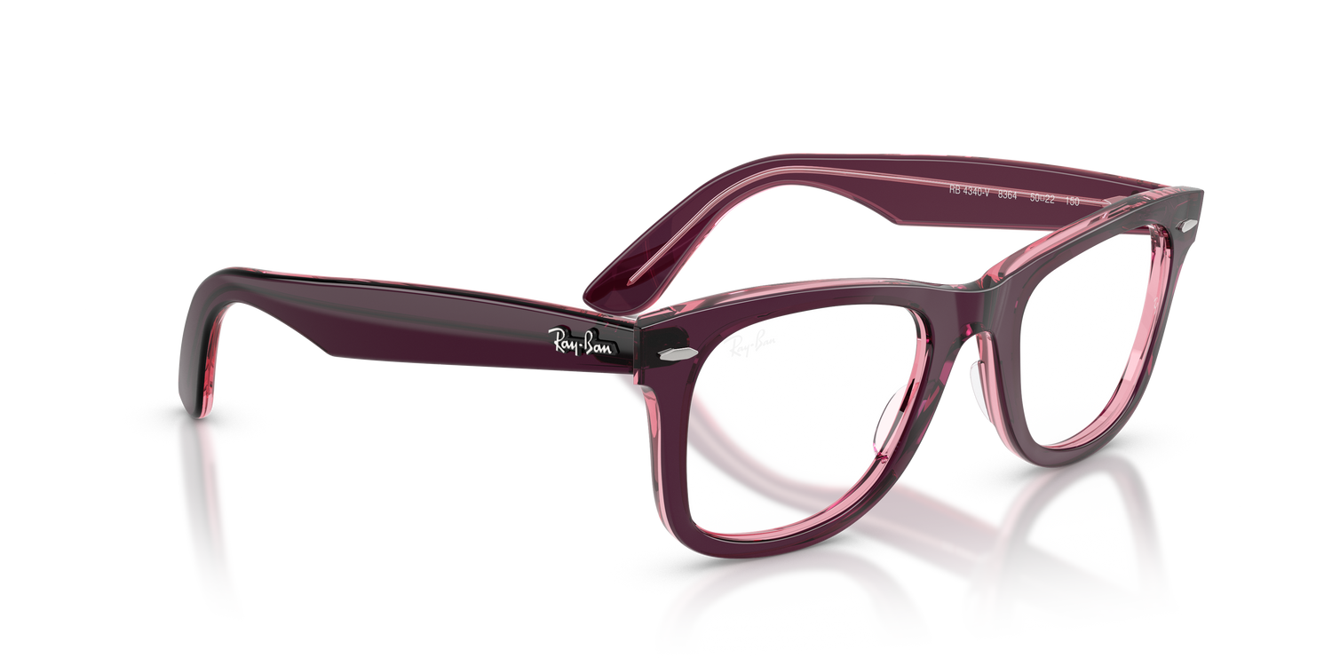 RAY-BAN RX4340V WAYFARER EASE 8364 50