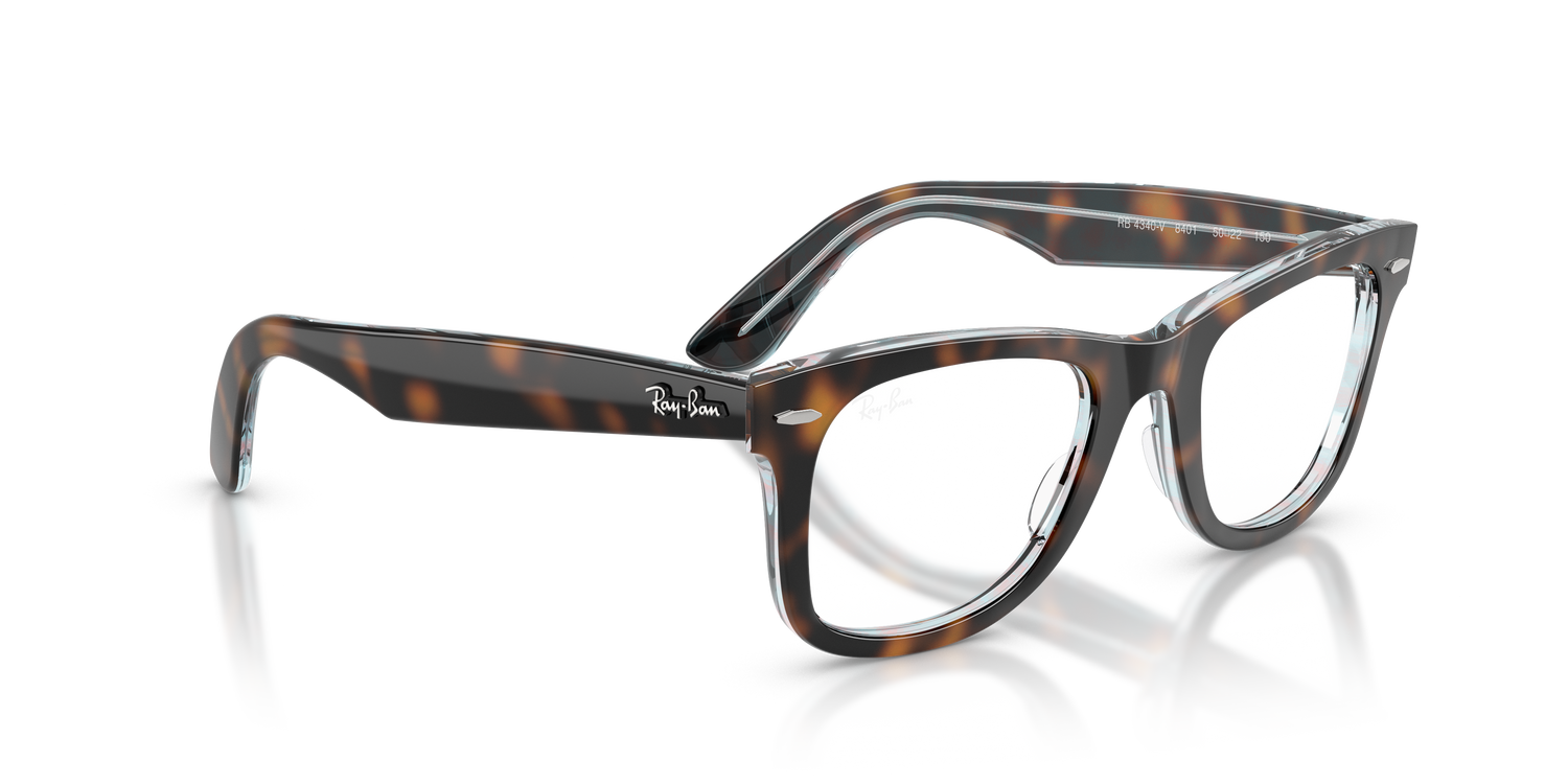 RAY-BAN RX4340V WAYFARER EASE 8401 50