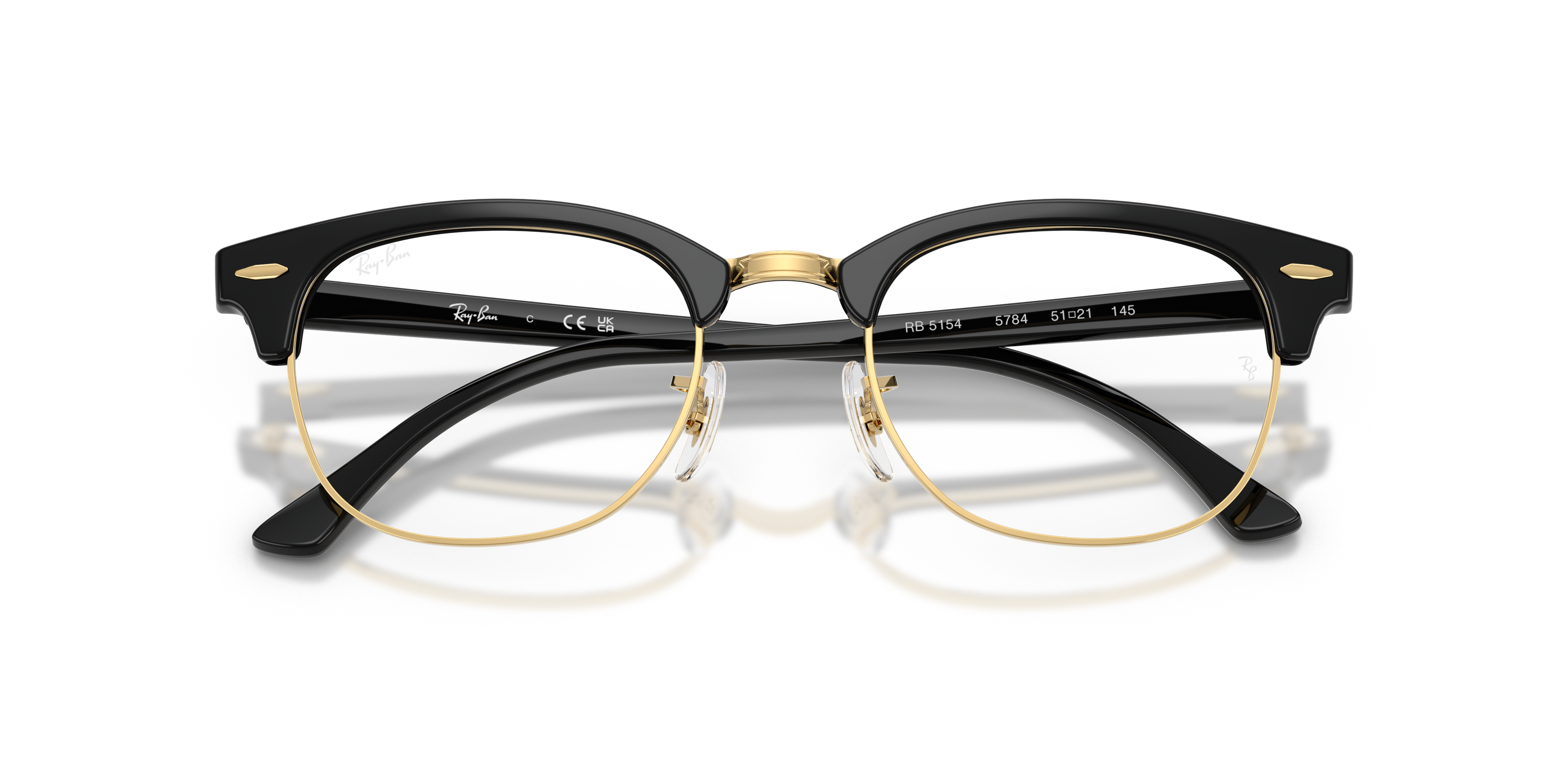 RAY-BAN RX5154 CLUBMASTER 5784 49