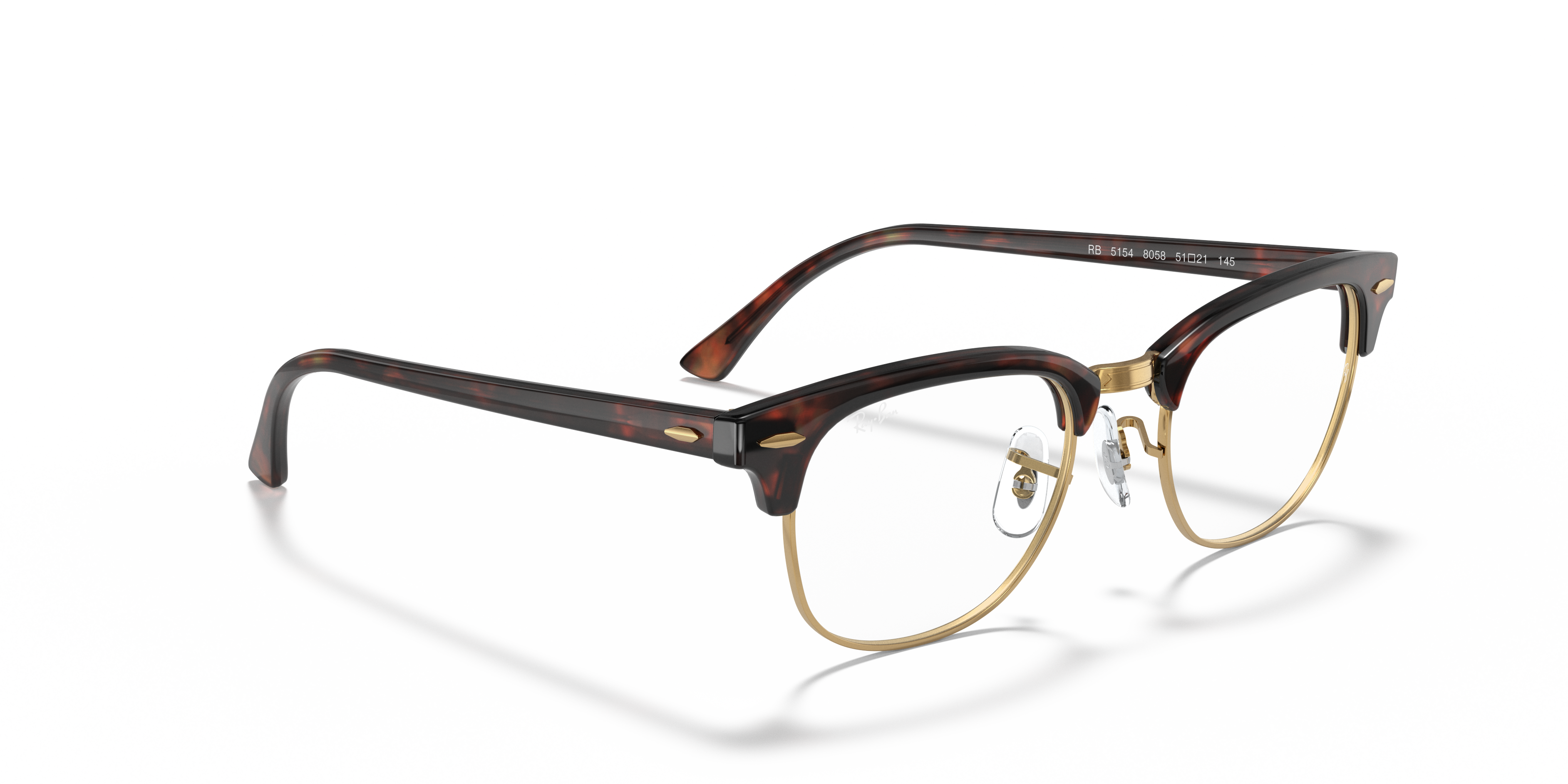 RAY-BAN RX5154 CLUBMASTER 8058 51