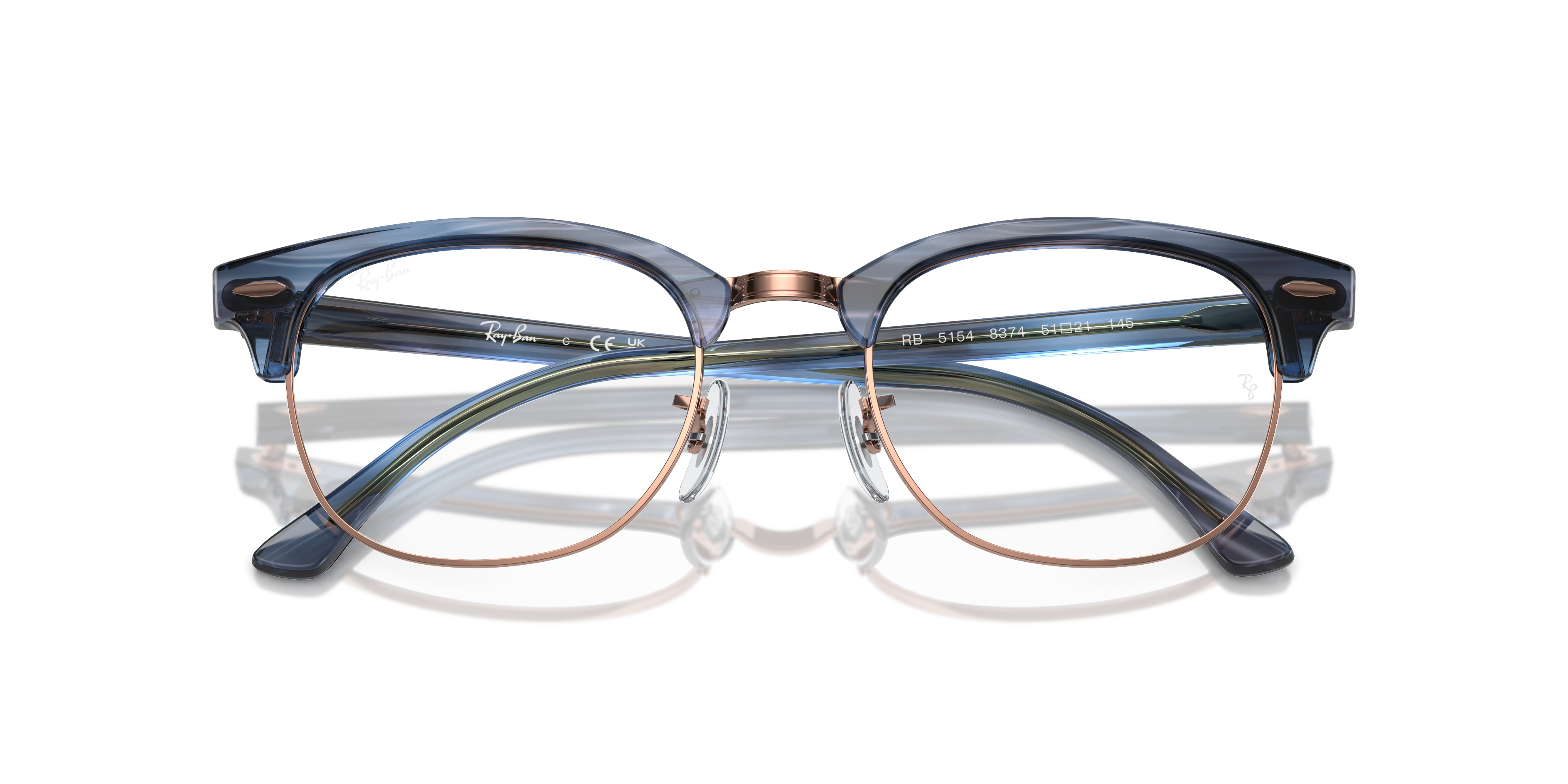 RAY-BAN RX5154 CLUBMASTER 8374 51