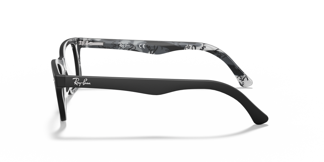 Occhiali da vista ray-ban rx5228 5405 unisex taglia 53mm - Vista dettagliata