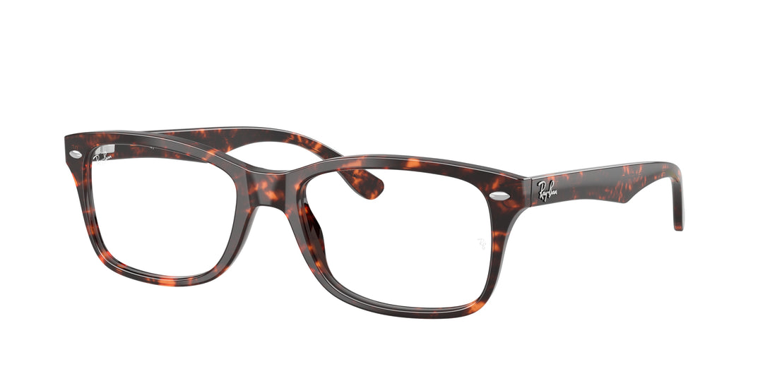 Brillen ray-ban rx5228 8423 rojo square unisex größe 50mm - Hauptansicht