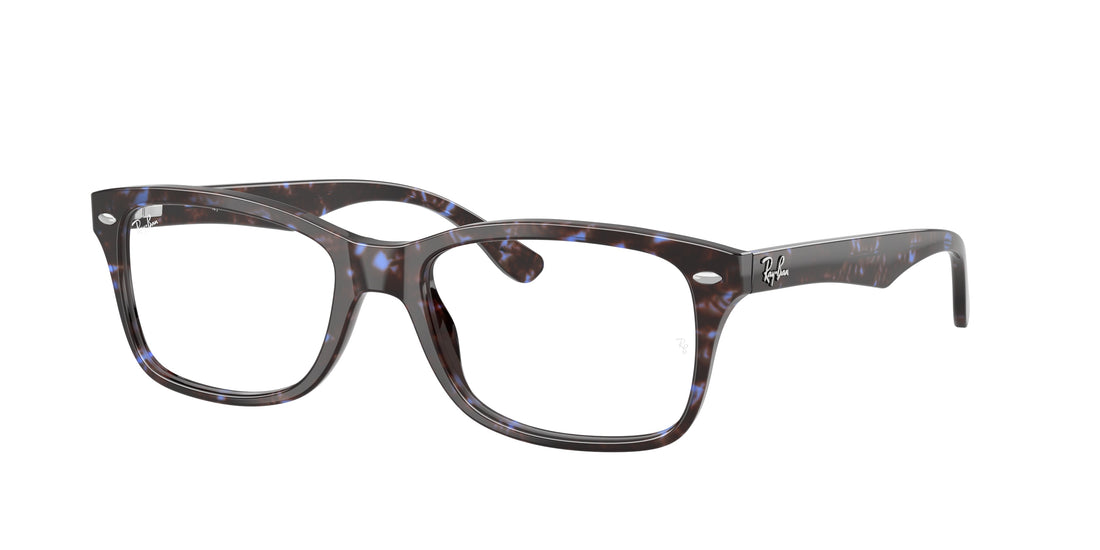 Brillen ray-ban rx5228 8424 azul square unisex größe 53mm - Hauptansicht