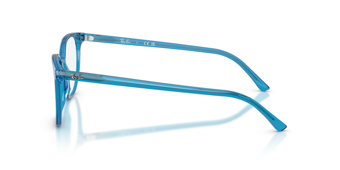 Brillen ray-ban rx5397 elliot 8442 azul irregular unisex größe 50mm - Detailansicht