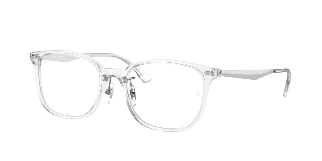 Brillen ray-ban rx5403d 2001 transparente pillow unisex größe 52mm - Hauptansicht