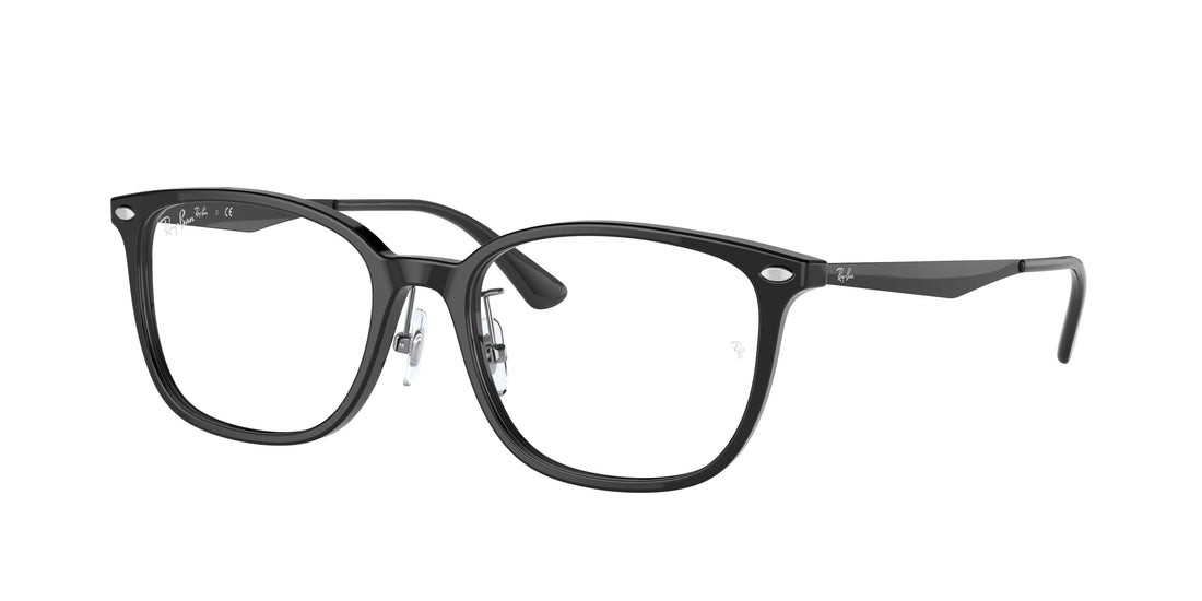 Brillen ray-ban rx5403d 5725 negro pillow unisex größe 52mm - Hauptansicht