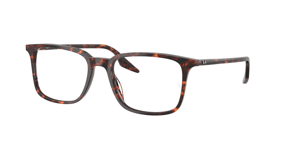 Brillen ray-ban rx5421 8423 rojo rectangular unisex größe 53mm - Hauptansicht