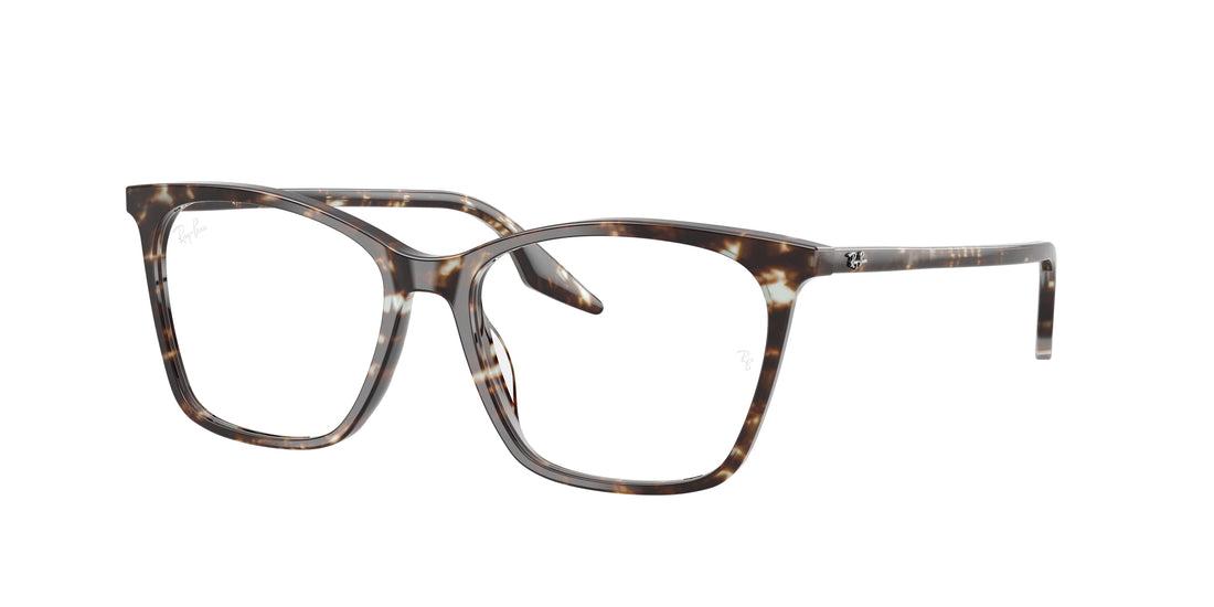 Brillen ray-ban rx5422 8425 amarillo cat eye femenino größe 54mm - Hauptansicht