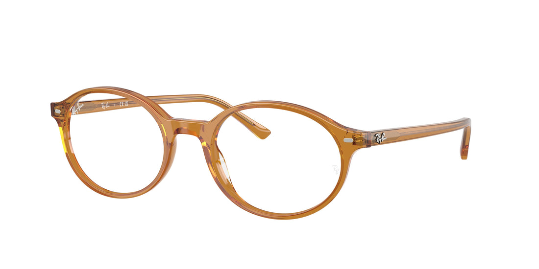 Brillen ray-ban rx5429 german 8439 beige oval unisex größe 53mm - Hauptansicht