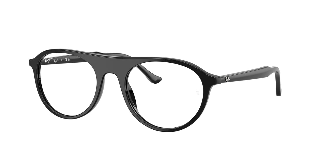Gafas graduadas ray-ban rx5441 2000 negro square unisex talla 51mm - Vista principal