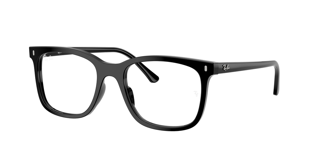Brillen ray-ban rx5446 2000 negro square unisex größe 51mm - Hauptansicht