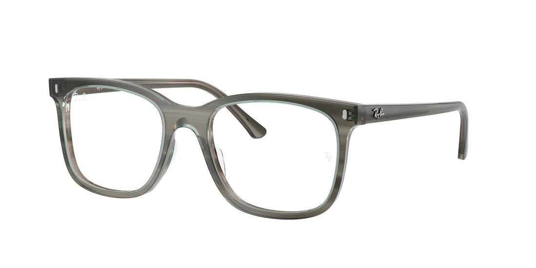 Brillen ray-ban rx5446 8453 gris square unisex größe 53mm - Hauptansicht