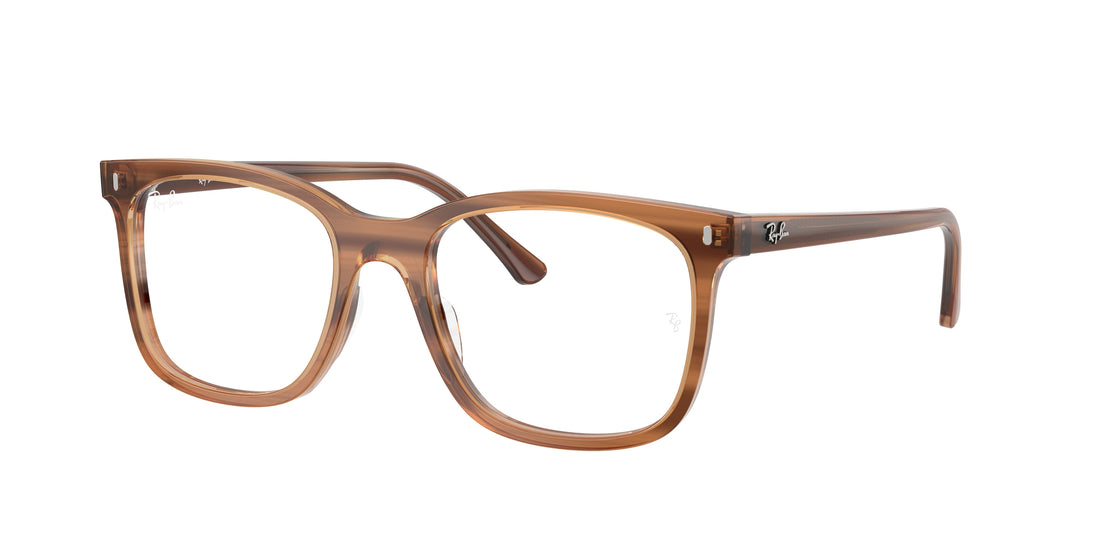 Brillen ray-ban rx5446 8455 havana square unisex größe 53mm - Hauptansicht