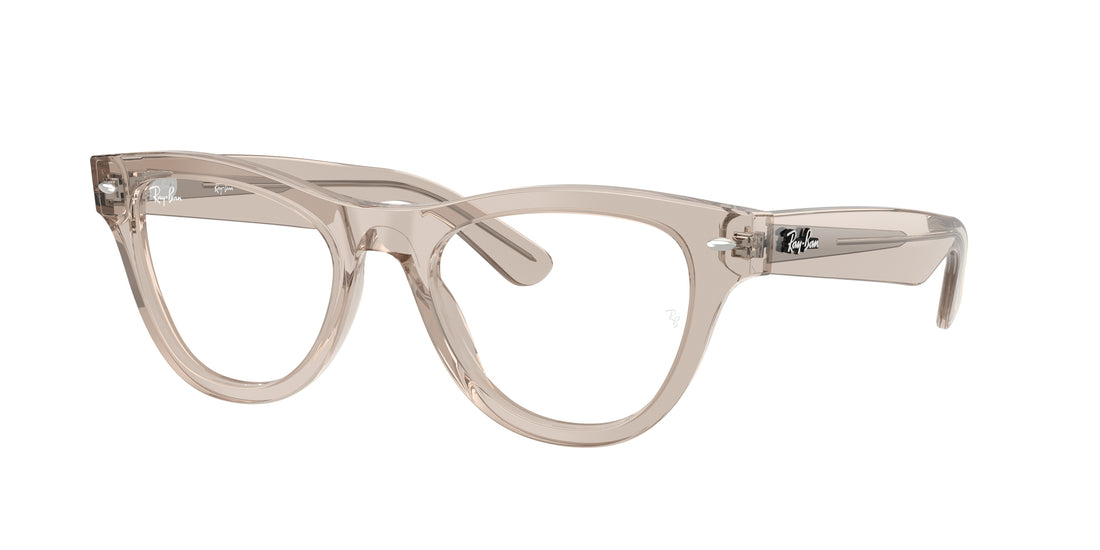 Brillen ray-ban rx5510 8449 marron cat eye femenino größe 50mm - Hauptansicht