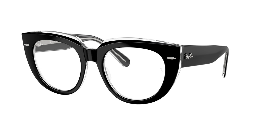 Brillen ray-ban rx5586 doreen 2034 negro square femenina größe 50mm - Hauptansicht