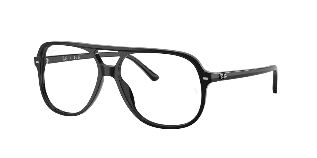 Brillen ray-ban rx5698 2000 negro square unisex größe 56mm - Hauptansicht