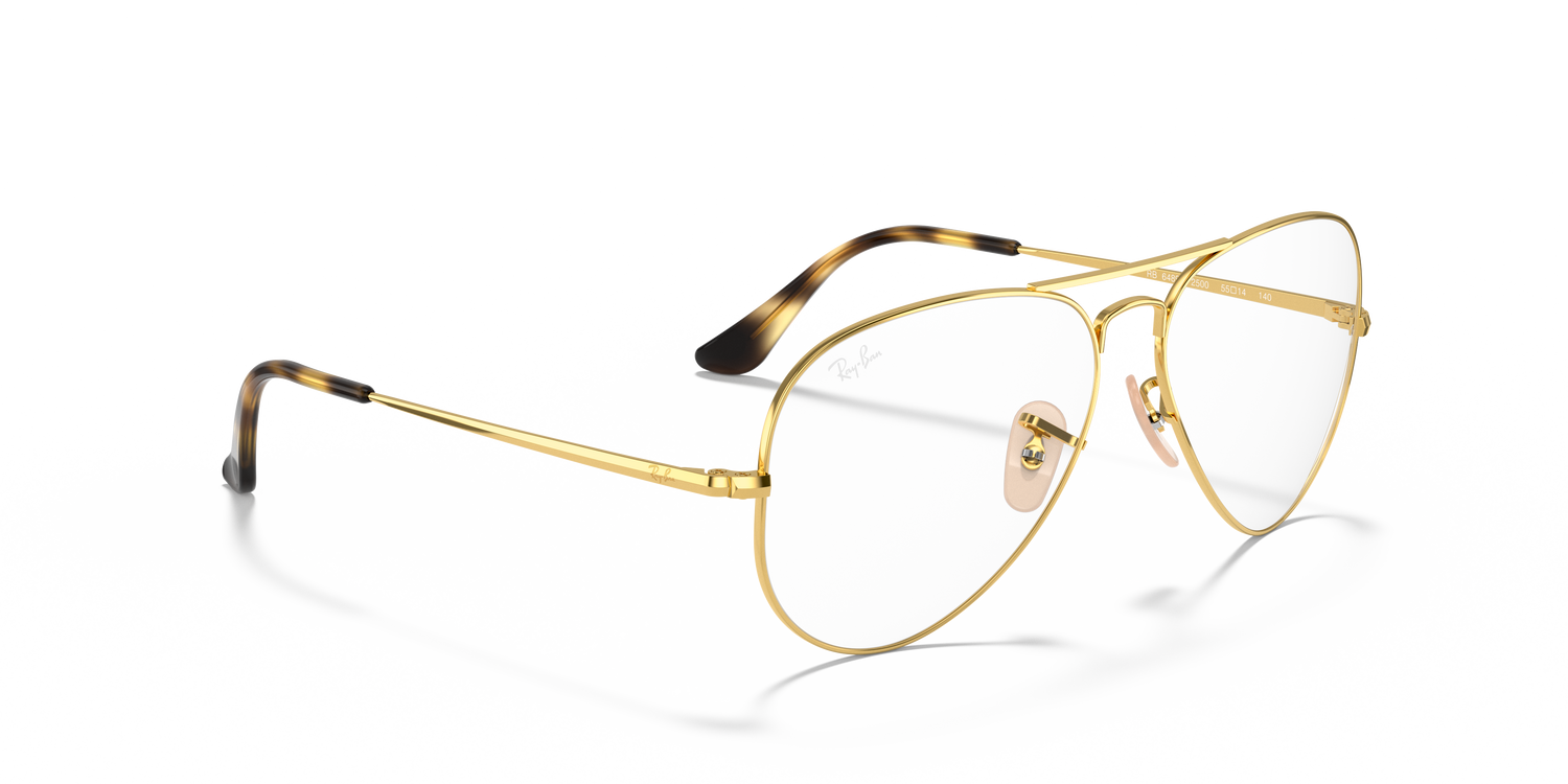 RAY-BAN RX6489 AVIATOR 2500 55