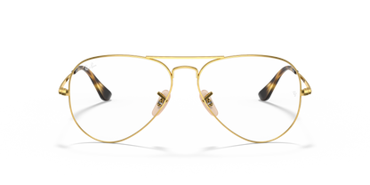 RAY-BAN RX6489 AVIATOR 2500 55