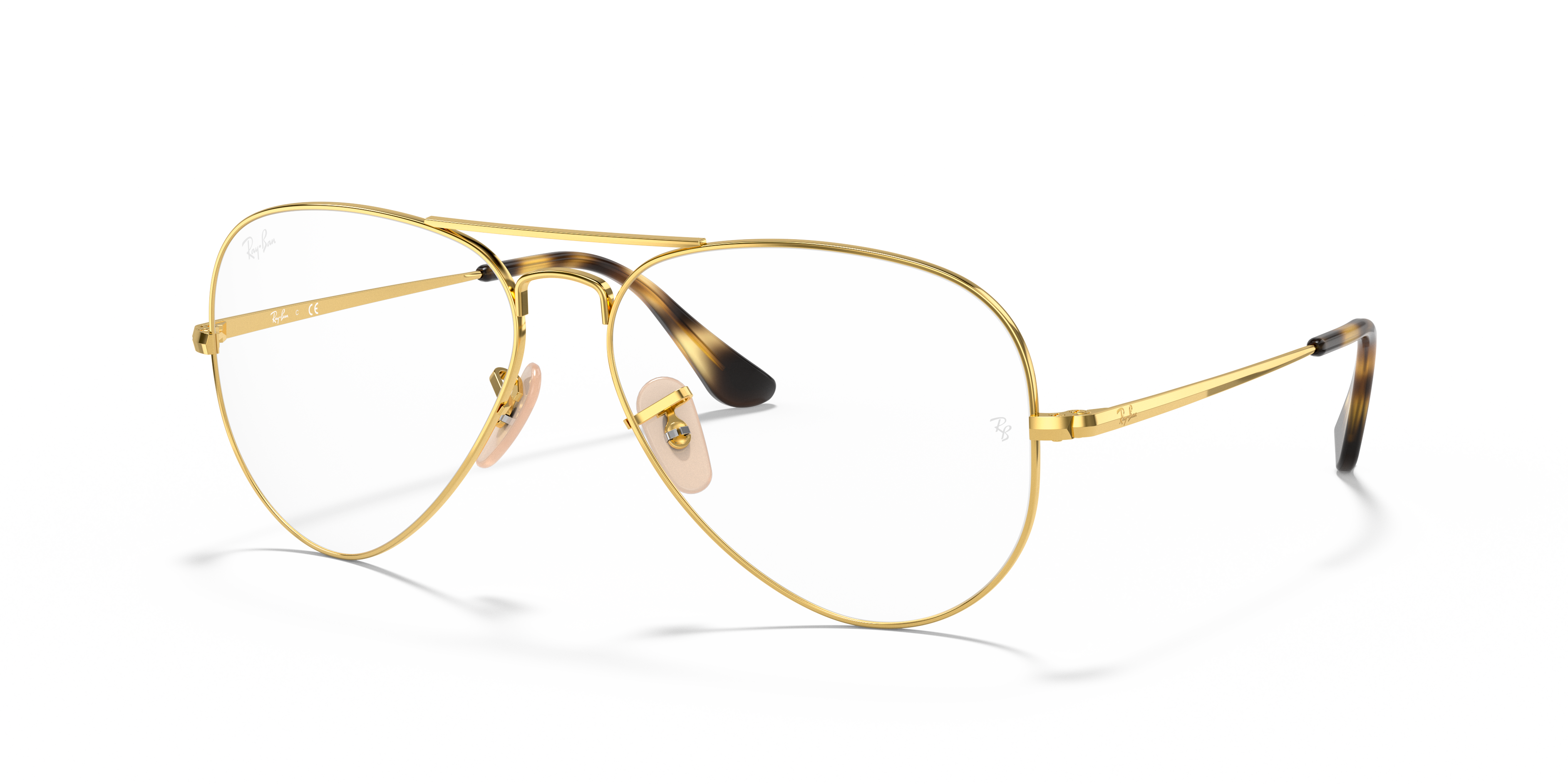 RAY-BAN RX6489 AVIATOR 2500 55