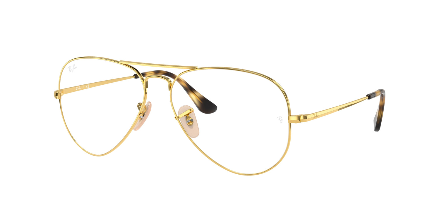 RAY-BAN RX6489 AVIATOR 2500 55